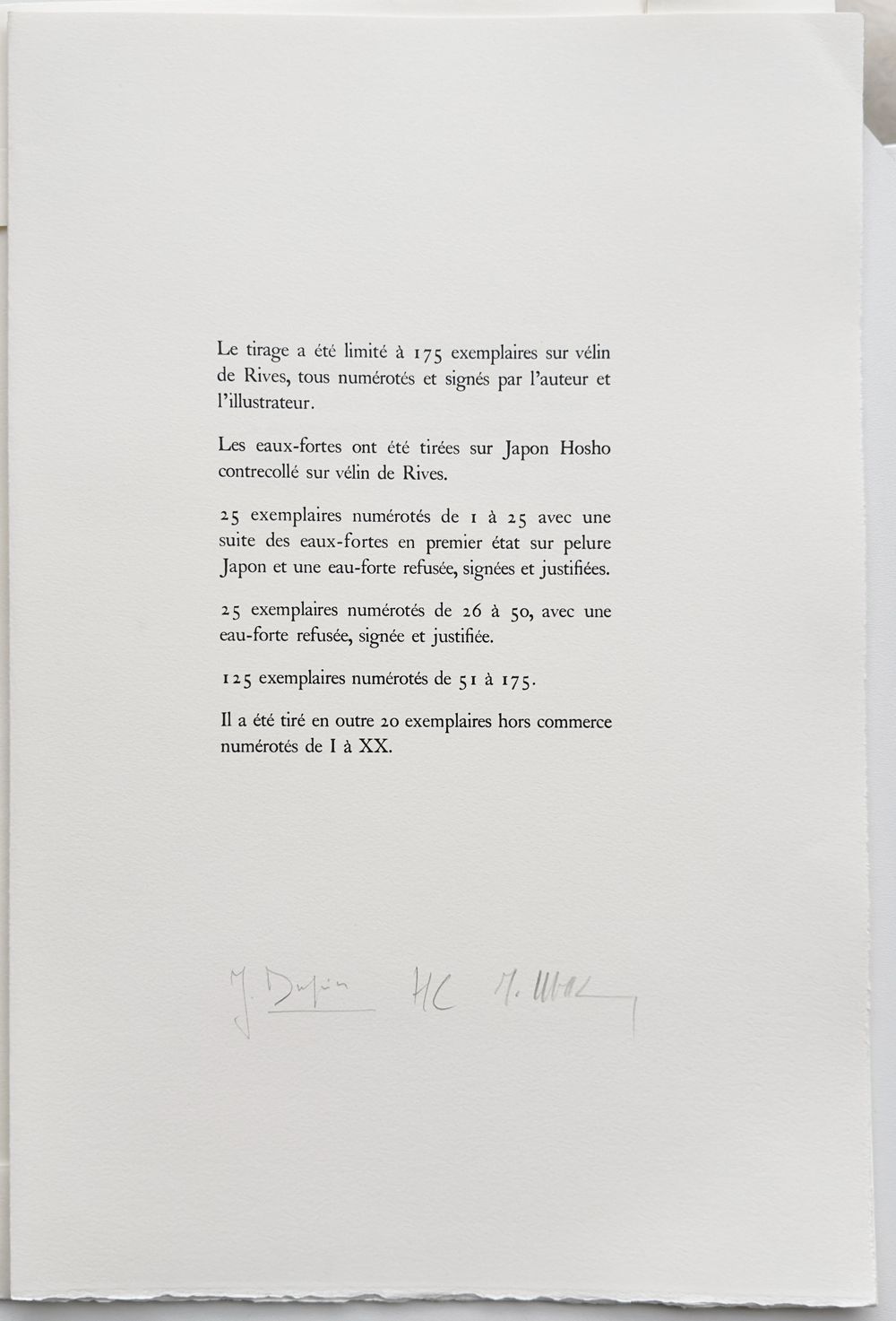 Proximité du murmure (8 gravures) - texte de Jacques Dupin