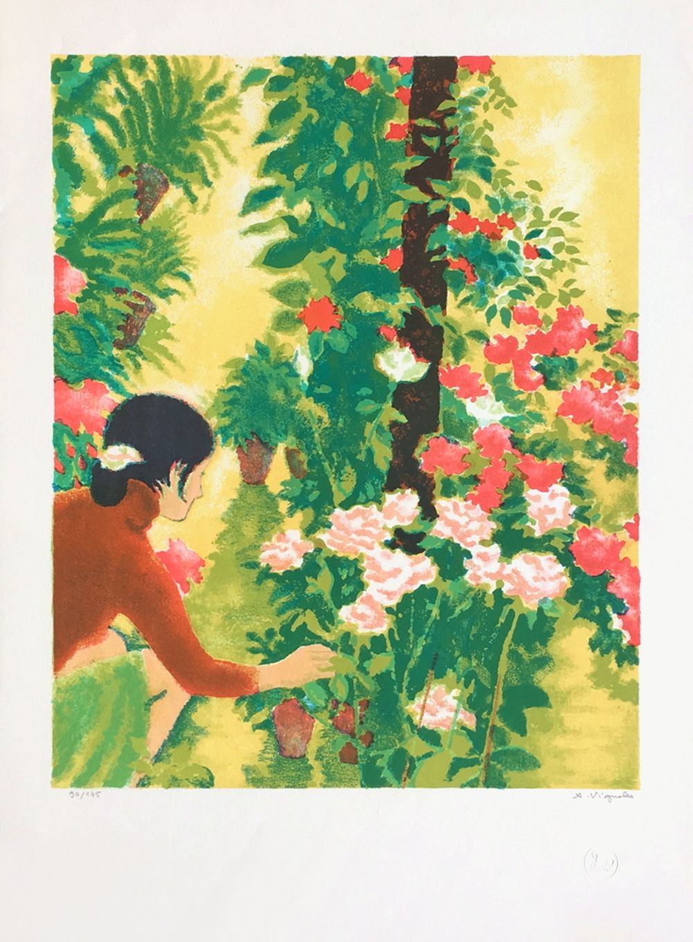 La cueillette des fleurs