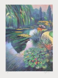 Giverny - Le bassin aux nymphéas chez Monet