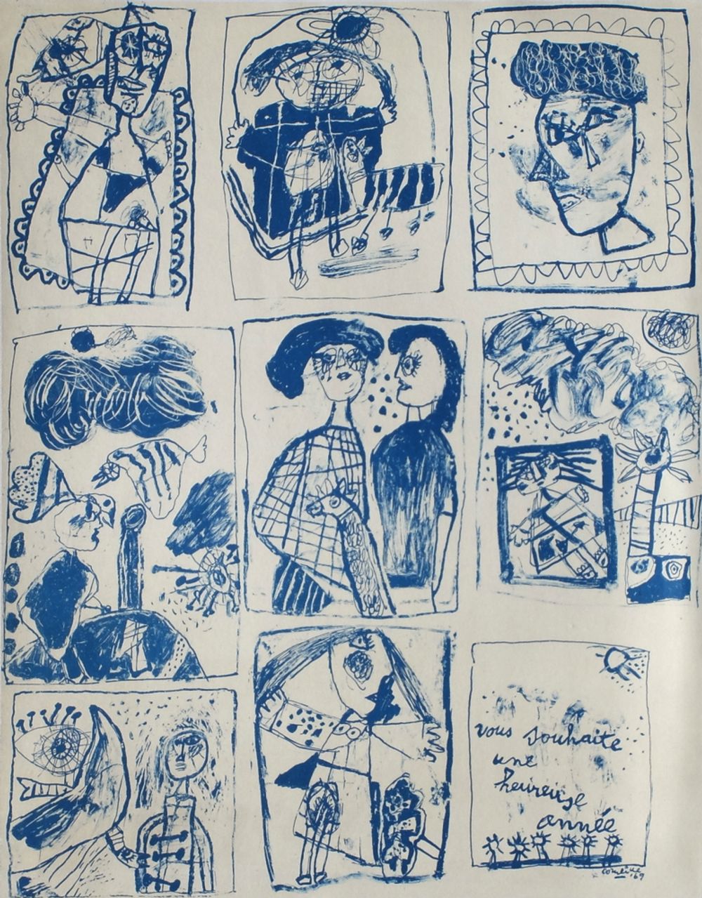 1969 - Carte de voeux