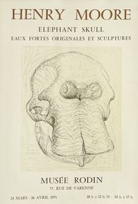 Expo 71 - Musée Rodin - Elephant skull