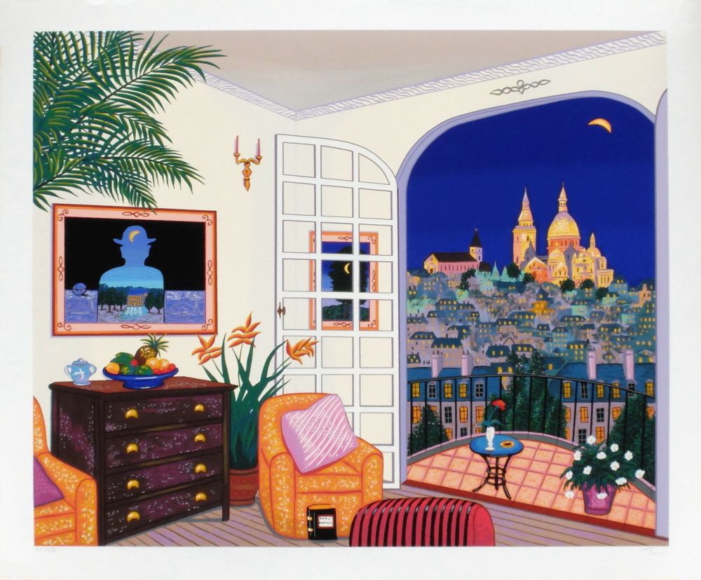 Paris - Interior with Magritte