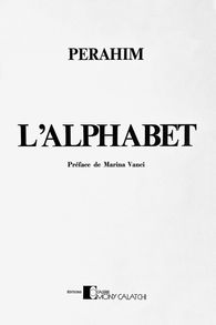 L'alphabet (complete set of 22)